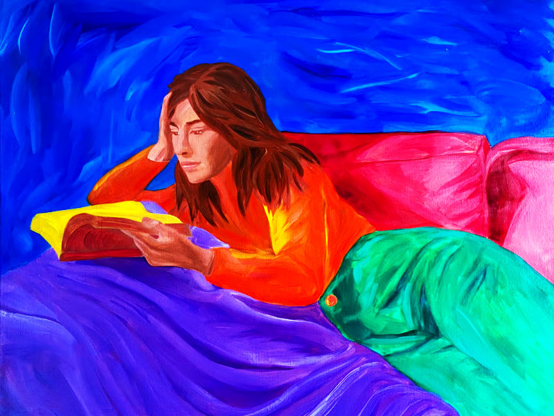 Chloé MUGLER - Avant la Tempête - Huile sur toile de lin - 73 x 92 cm - Décembre 2023